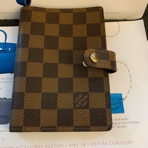 Louis Vuitton Damier Ebene Agenda PM